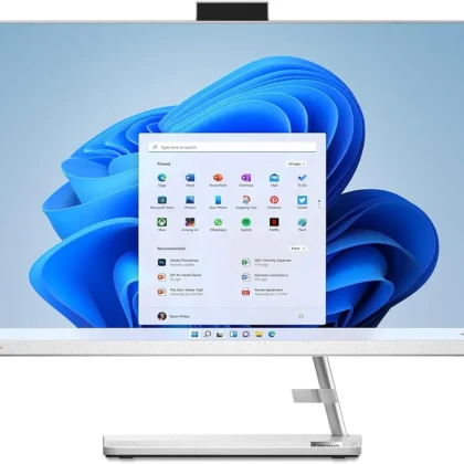 Lenovo IdeaCentre AIO 3 Intel i5 12450H 27″ FHD IPS 3-Side Edgeless All-in-One Desktop with Alexa Built-in (16GB/1TB SSD/Win11/MS Office 2021/5.0MP + IR Camera/Wireless Keyboard & Mouse), F0GJ00QPIN